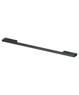 Contemporary Square Fine Black Handle, 60cm