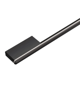 Contemporary Brushed Black Handle, 60cm